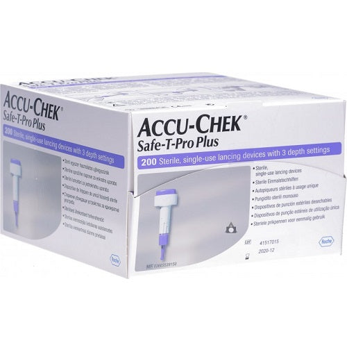 羅氏-Accu-Chek-Safe-T-Pro-Plus-採血針-200S
