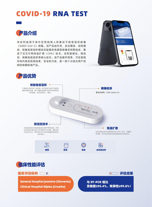 COVID-19 RNA TEST(一次訂購滿五盒包郵)