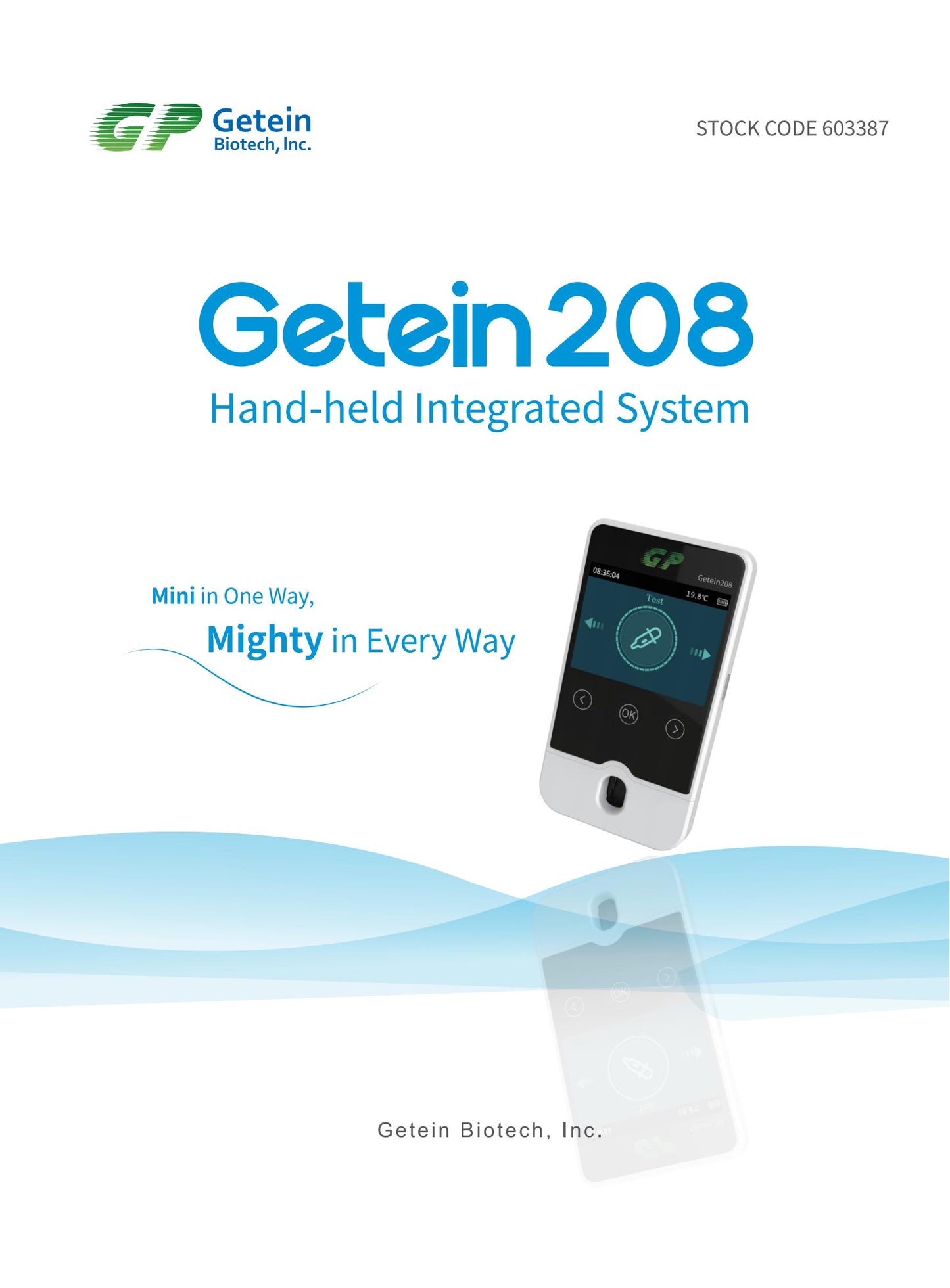 Getein 208 Hand-held Integrated System